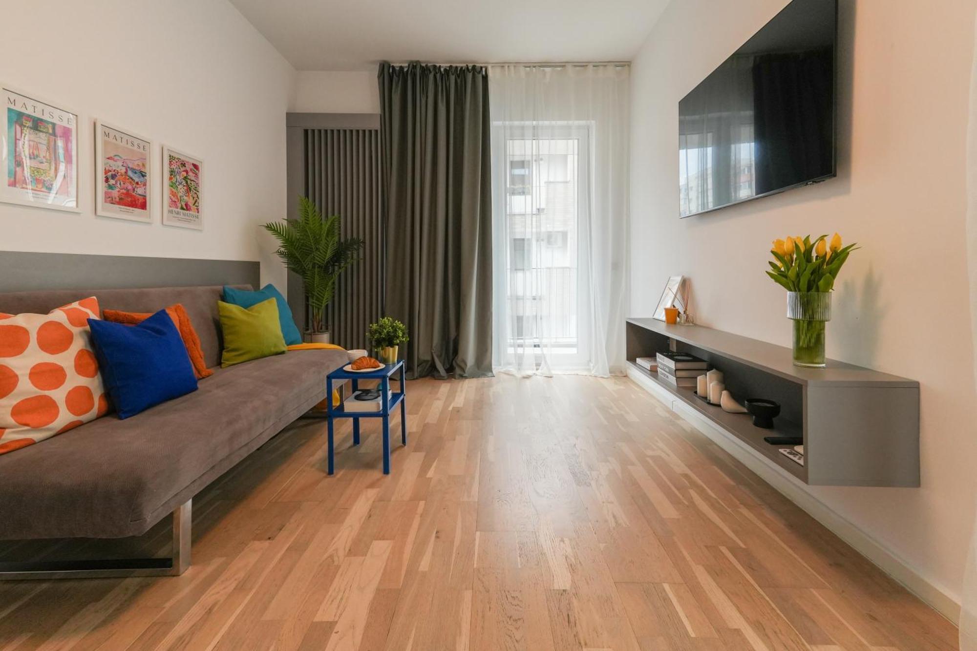 Ana - Cozy & Quiet Apt With Balcony & Garden View Bucarest Esterno foto